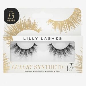 Lilly Lashes Luxury Synthetic Lite in Allure - full volume medium length NWT